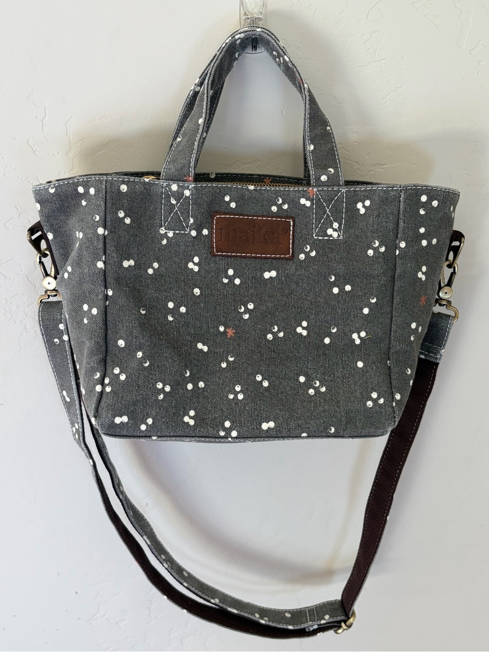 Maika Mini Tote Gray Nochi, Crossbody Bag